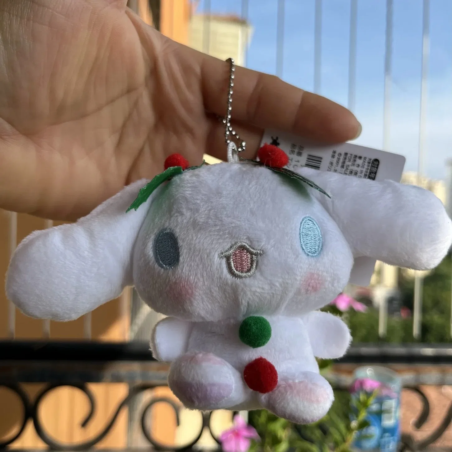 Sanrio Hello Kitty Cinnamoroll Christmas Disguise Plush Pendant Kuromi My Melody Stuffed Toy