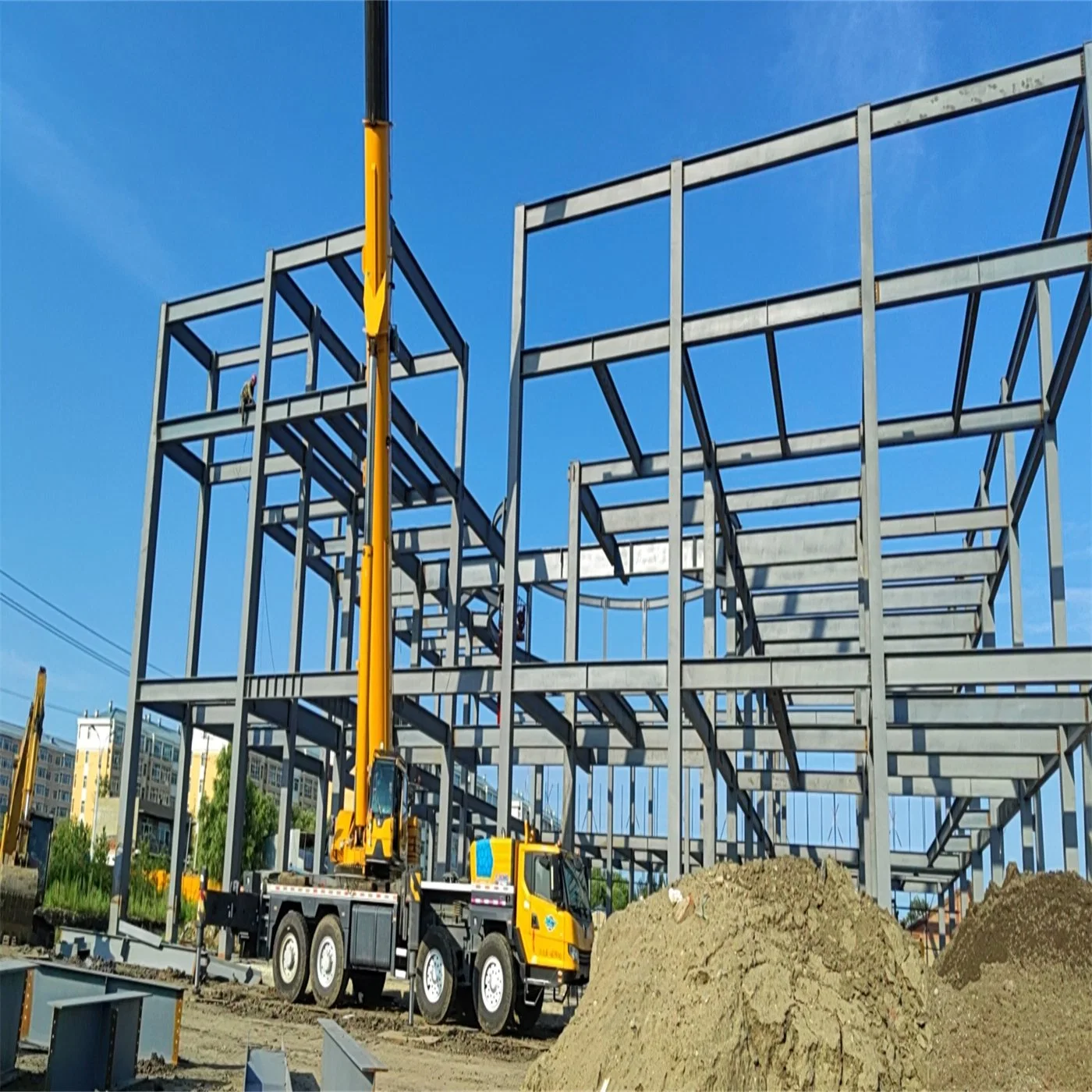 Industrial Warehouse Storage Use Steel Structure Mezzanine Floor