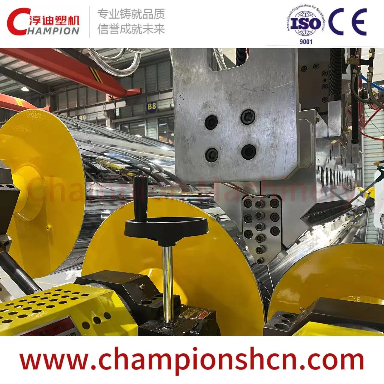 Thermoforming Plastic Cups PET/PLA/PP Plastic Sheet/Plate/Film Extruder Machine Line-Champion Machinery
