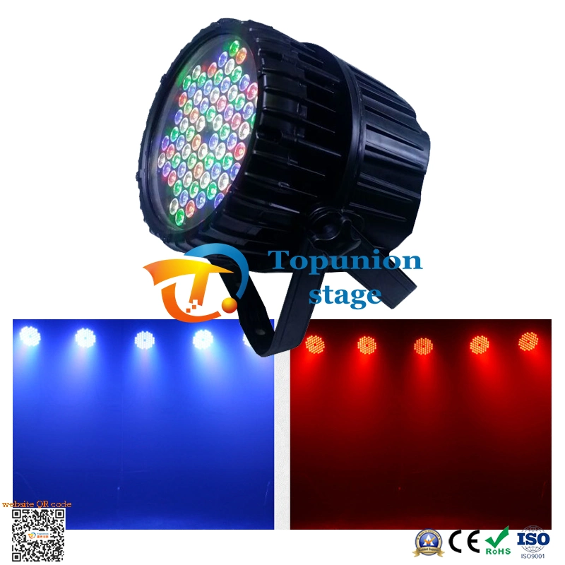 Aluminum Waterproof LED Stage Light 72PCS PAR Can Wash Light