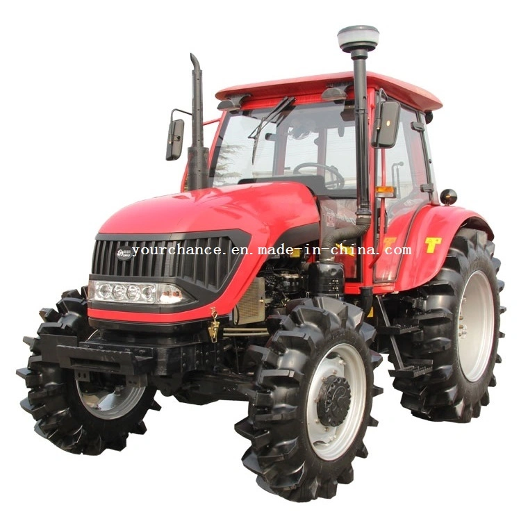 Haut de la qualité certificat CE tracteur DQ854 85HP 4X4 4WD Tracteur à roues de l'Agriculture Agriculture avec Paddy pour la vente des pneus