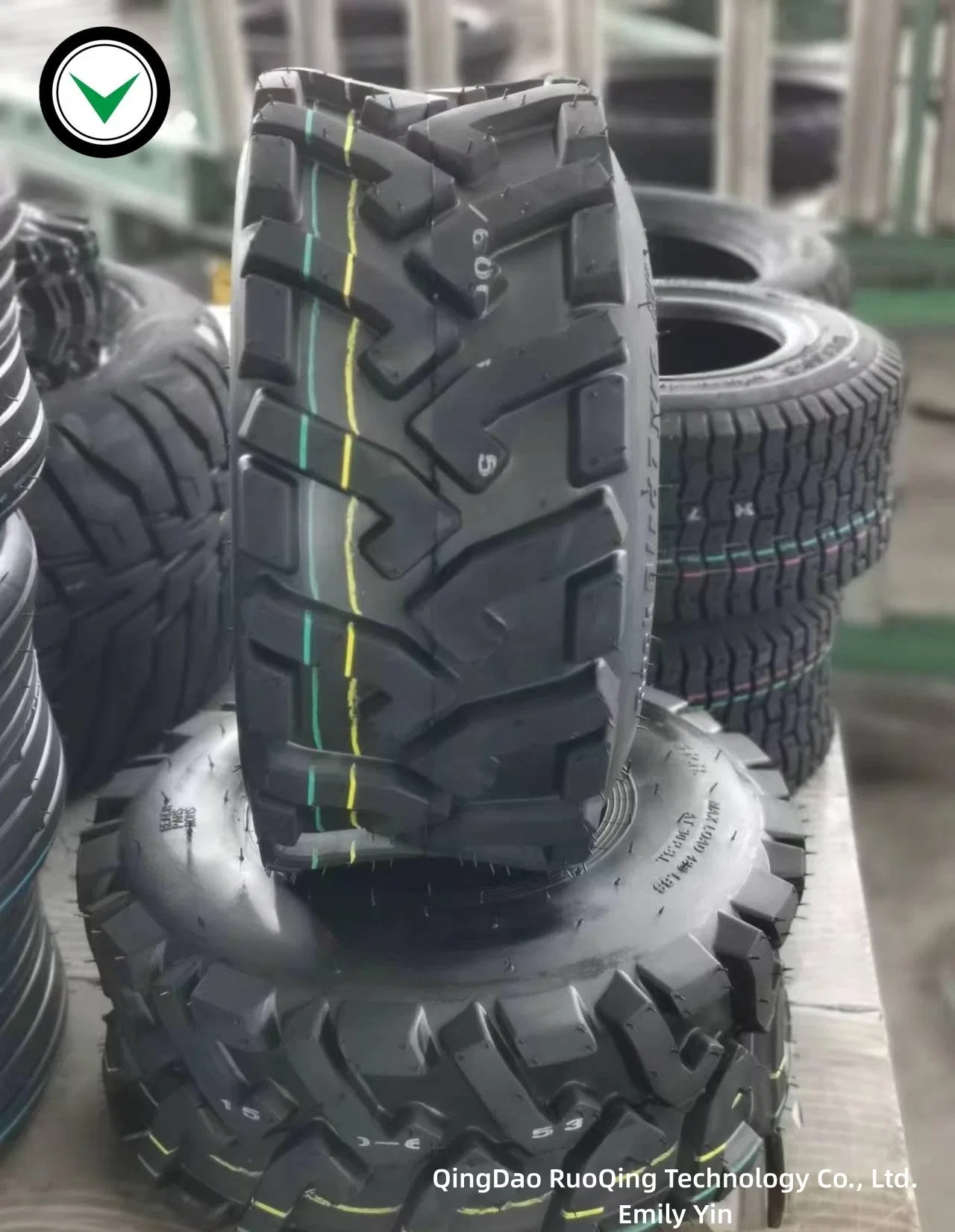 15X6.00-6 Bar&Lug Mud Agricultural Machinery Tractor Tire/Wheel with DOT/ISO9001/E4/Reach