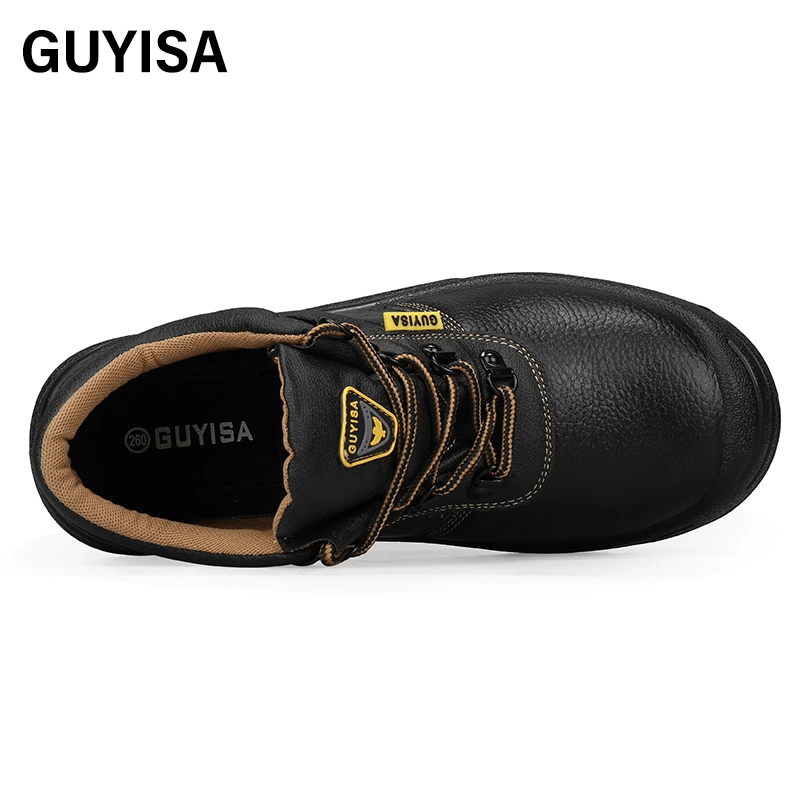 Guyisa Classic Wear-Resistant Anti-Smashing Anti-Puncture Outdoor Work Safety Shoes