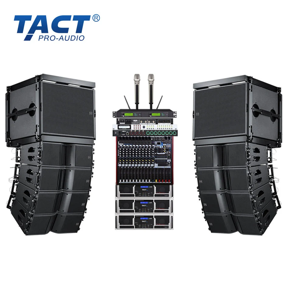 Tact Concert Live Show Speaker La210 Dual 10inch Line Array Soundsystem