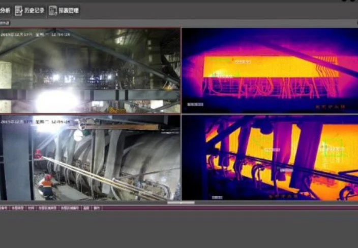 Simple Maintenance Rotary Kiln Video Thermal Imaging System for Multiple Environments