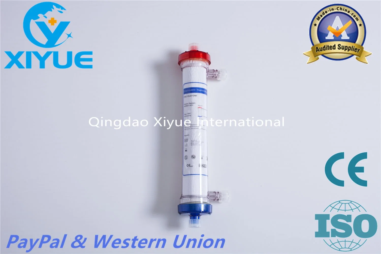 Hemodialysis Blood Dialyzer with High quality/High cost performance 