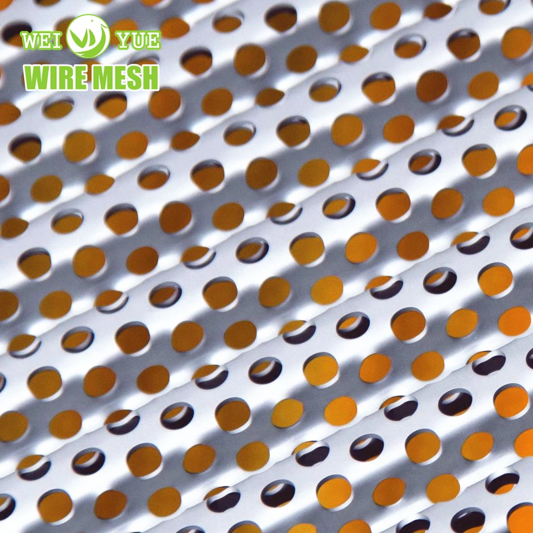 Aluminium Composite Perforated Panel Iron Plate Punched Metal Sheet