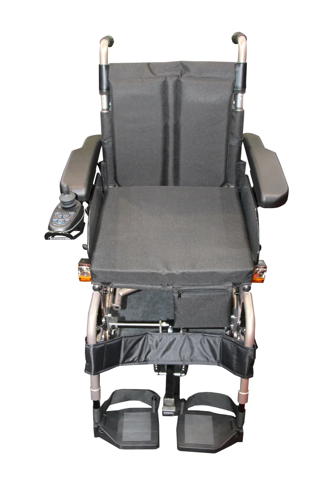 O alto desempenho fácil reguláveis em altura assento Walker cana de Energia Portátil Dobrável cadeira de rodas