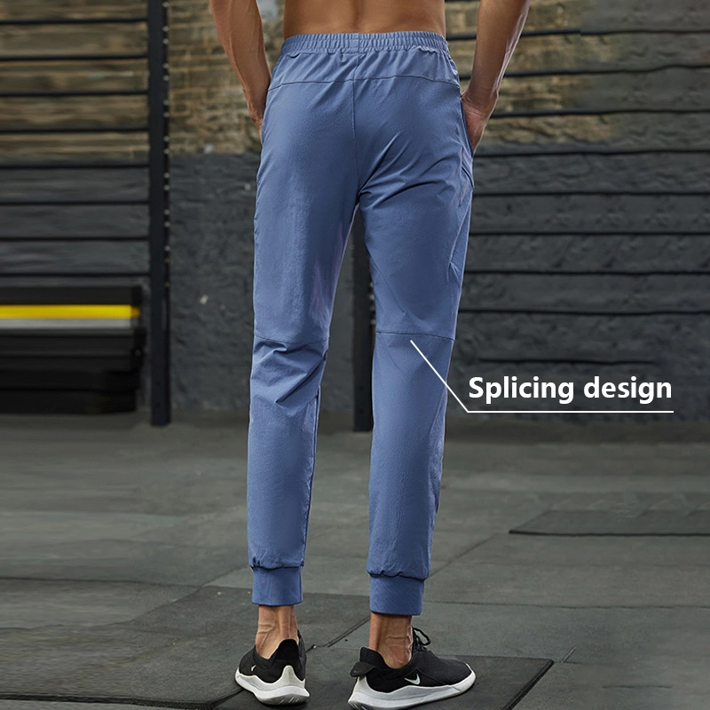 Nouveau design 90% Nylon 10% Spandex exécutant loisirs pantalons de survêtement lâche hommes Track Pants Pantalon personnalisé