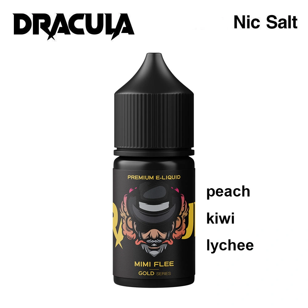 Dracula Gold Mimi Flee Nicotine Salt E-Liquid, 6: 4, 50mg, 30ml, Fruit-Flavored E-Juice Wholesale Supplier, Available for OEM&ODM