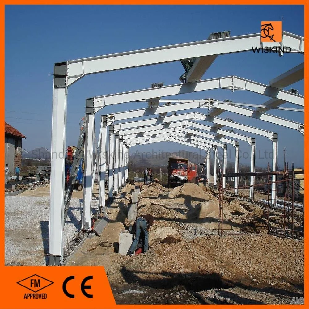 High quality Easy Install Working Standard Buildings Steel Structure Metal Buildings for Mauritius