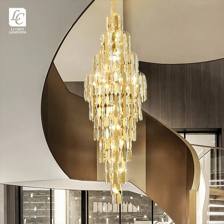 Modern Design Large Crystal Luxury Custom Chandelier Lamp