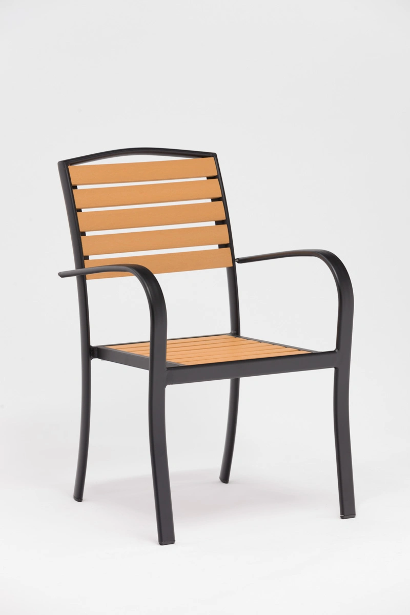 High Class Plastic Wood Aluminum Chair