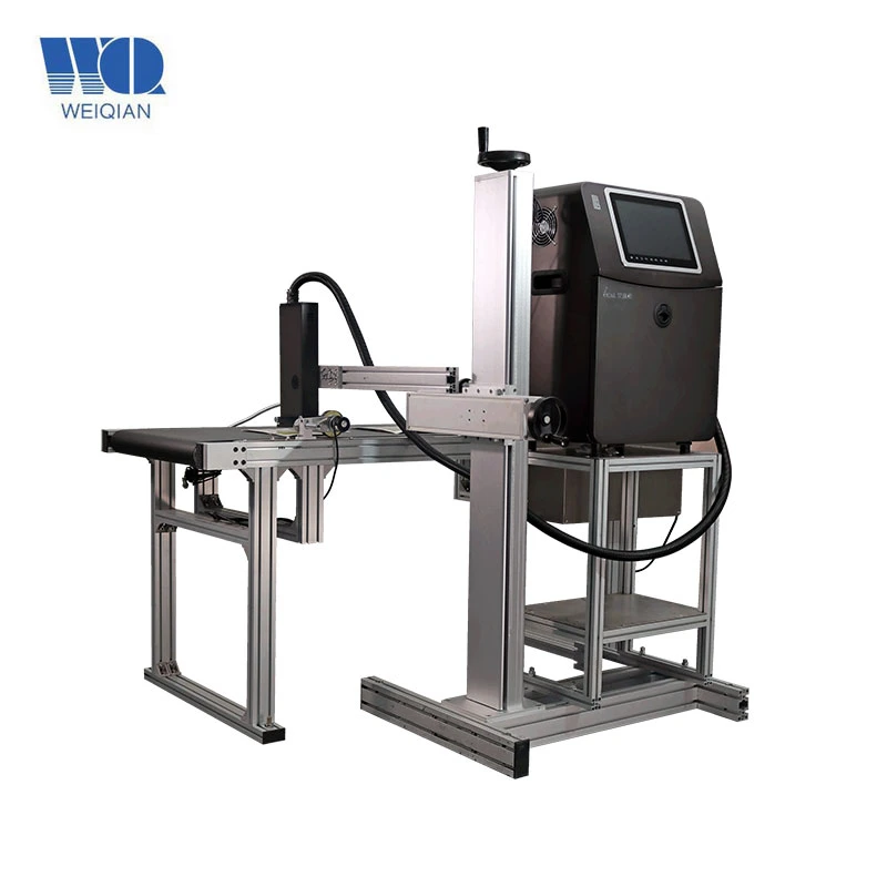 Inyección de tinta de impresora de inyección de tinta industrial UV de la máquina de codificación de datos de impresión variable máquina de marcado láser