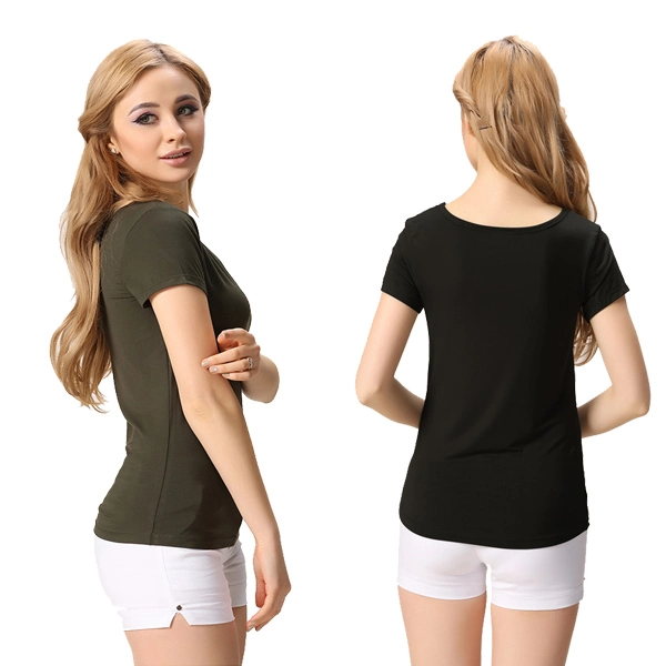 New Design Soft Comfortable Cotton Lady Homwear Women T-Shirt