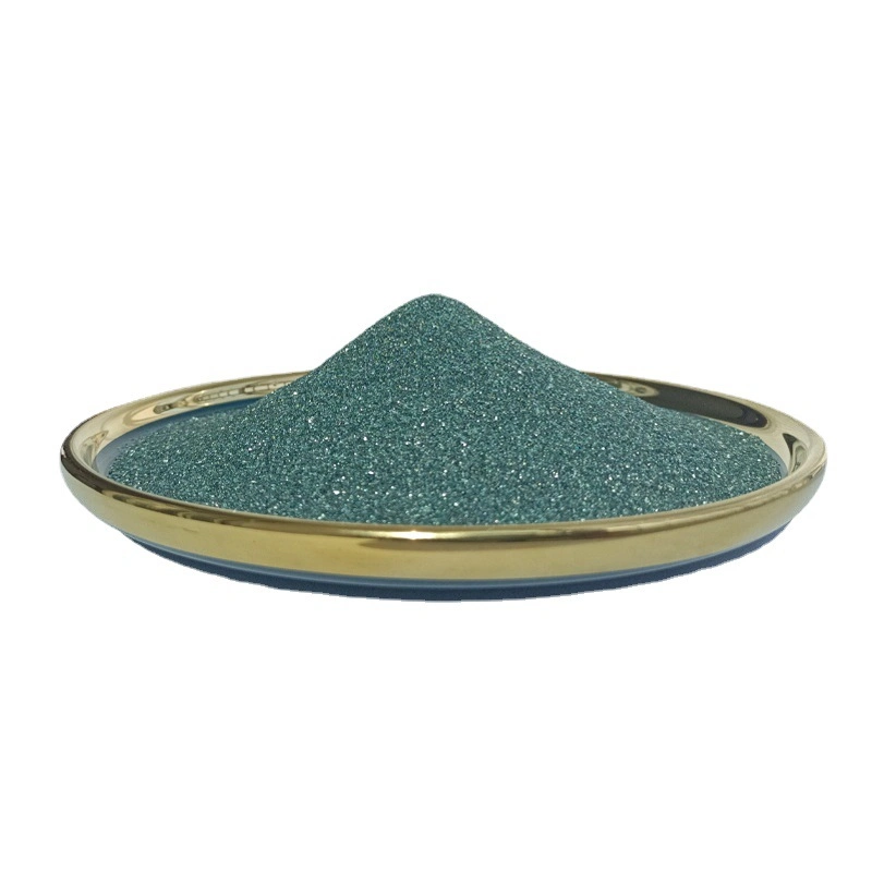 Green Sic Grain 12# 220# for Glass Sand Blasting Polishing Silicon Green Carbide