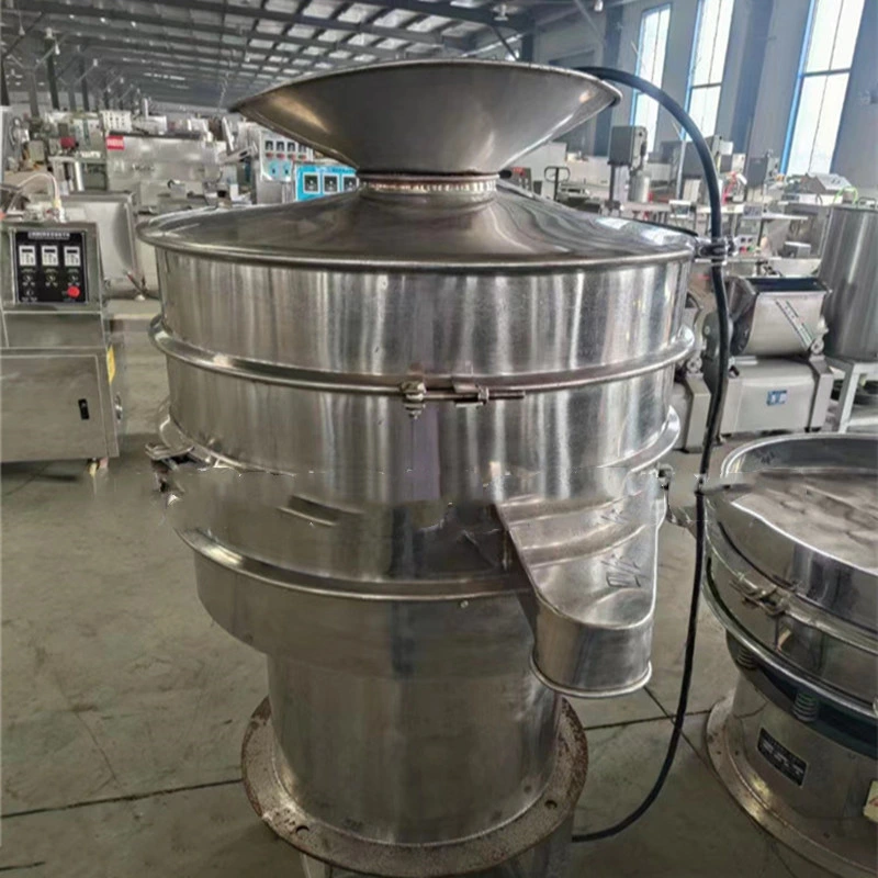 Used Magnetic Drum Separator Food Flour Vibrating Screen Soybean Milk Filter