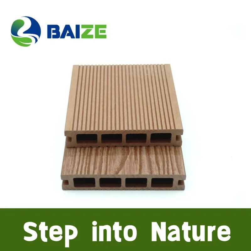 Household Outdoor Wood Plastic Composite WPC Solid Flooring