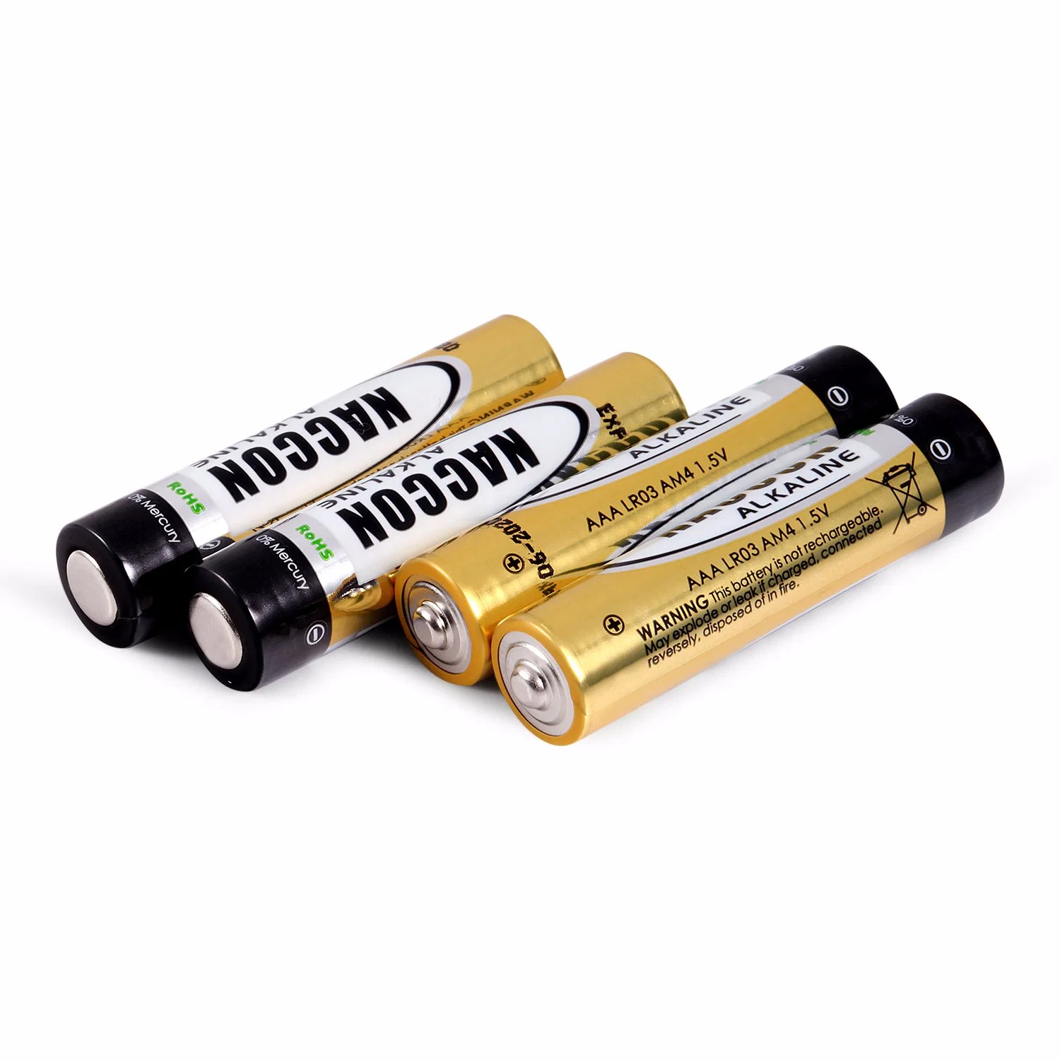 Mercury Free 1200mAh Lr03 Am4 1.5V AAA Primary Dry Battery for Remote Control