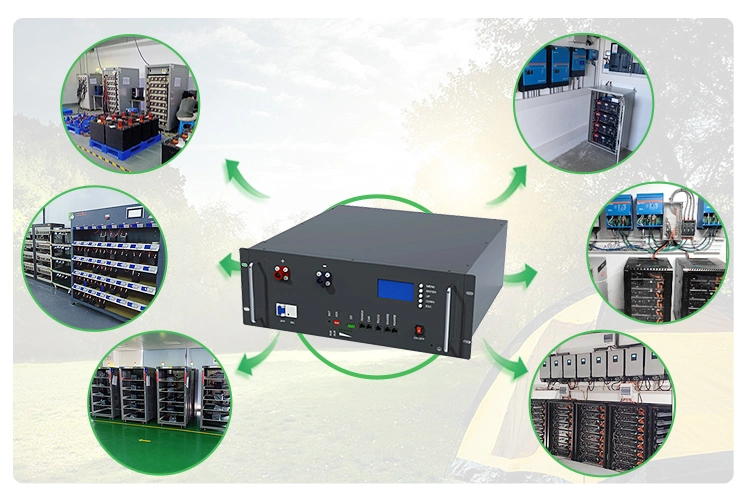 LiFePO4 Battery 96V 192V 384V 100ah High Voltage Battery Storage Lithium Ion Battery Ess System Customized