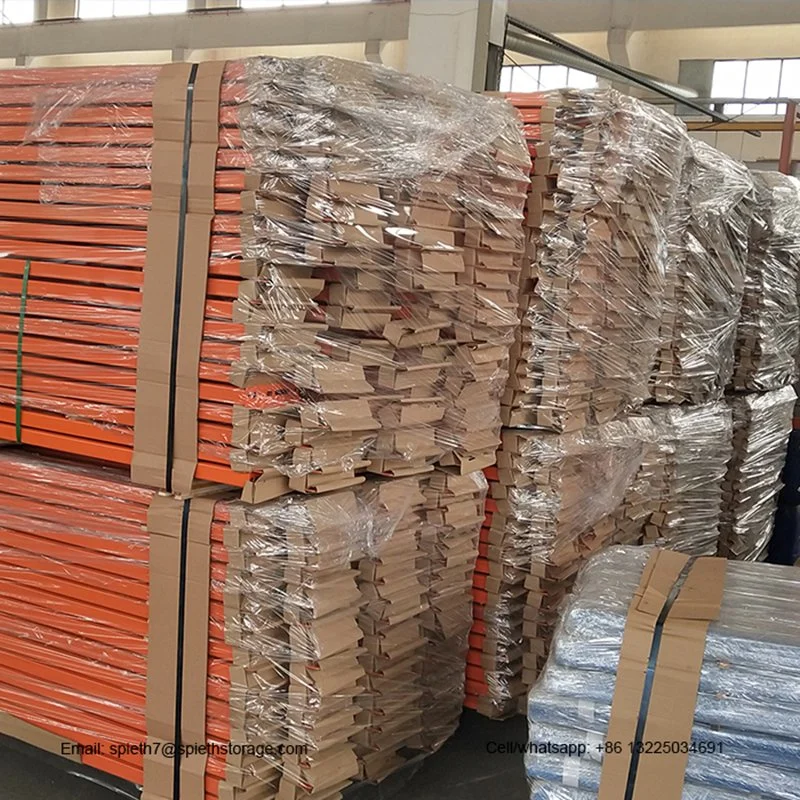 Ral2004 poutre caisson pour rack de stockage de rayonnage à palettes racks d'entrepôt