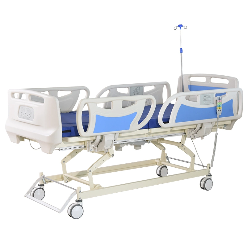 ABS multifunción regulable plegables eléctricas UCI Hospitalaria cama con la RCP
