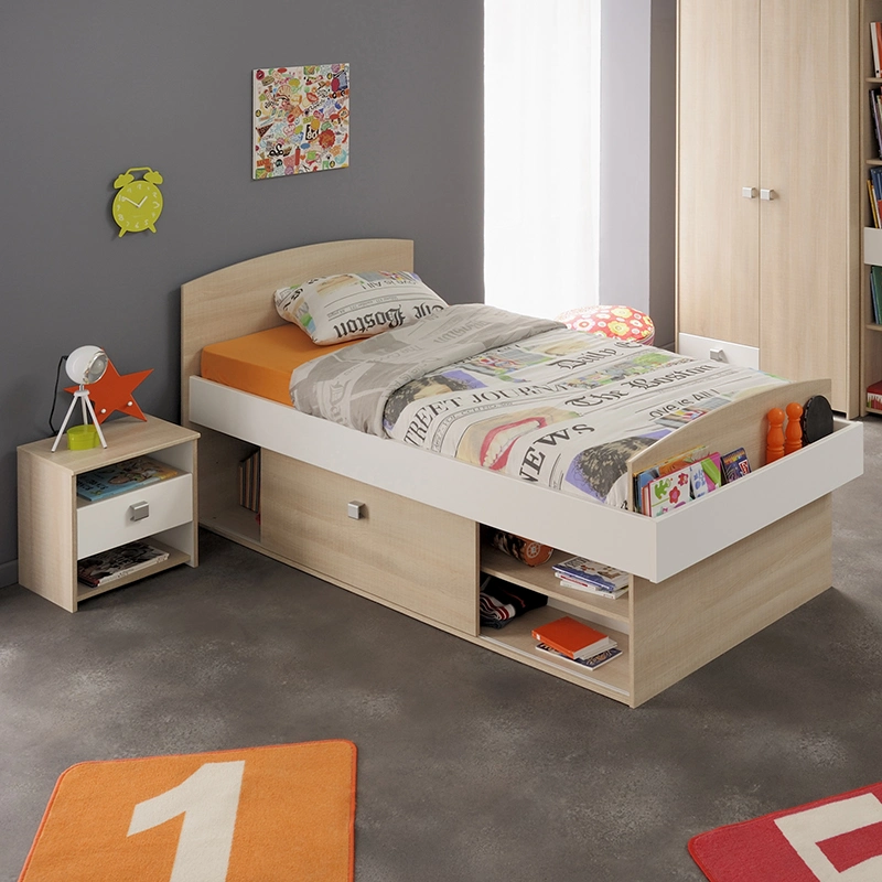 Moden Fashionable Children Bedroom Furniture Wooden Kids Bed Furniture Sets