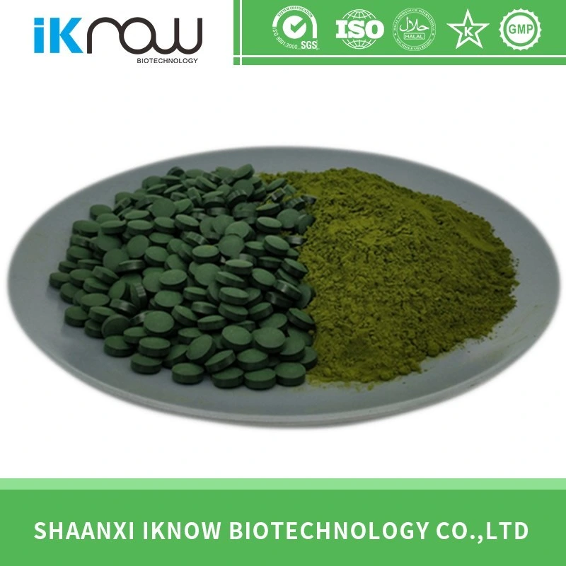 Iknow orgánicos 100% puro de la espirulina en polvo la Spirulina Tablets