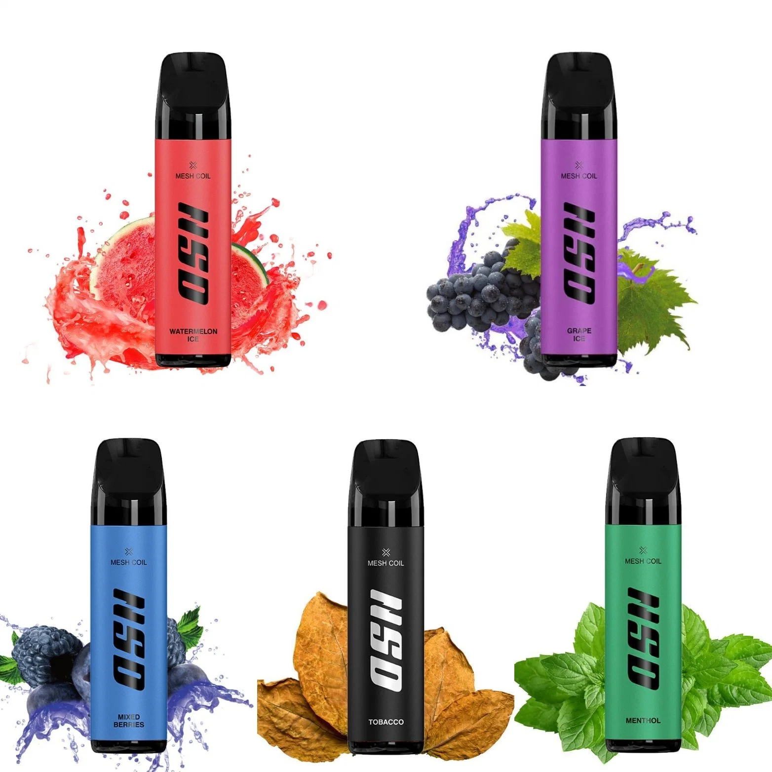 EU Tpd Approved Manufacturer Flavors Amanoo Disposable Vapes