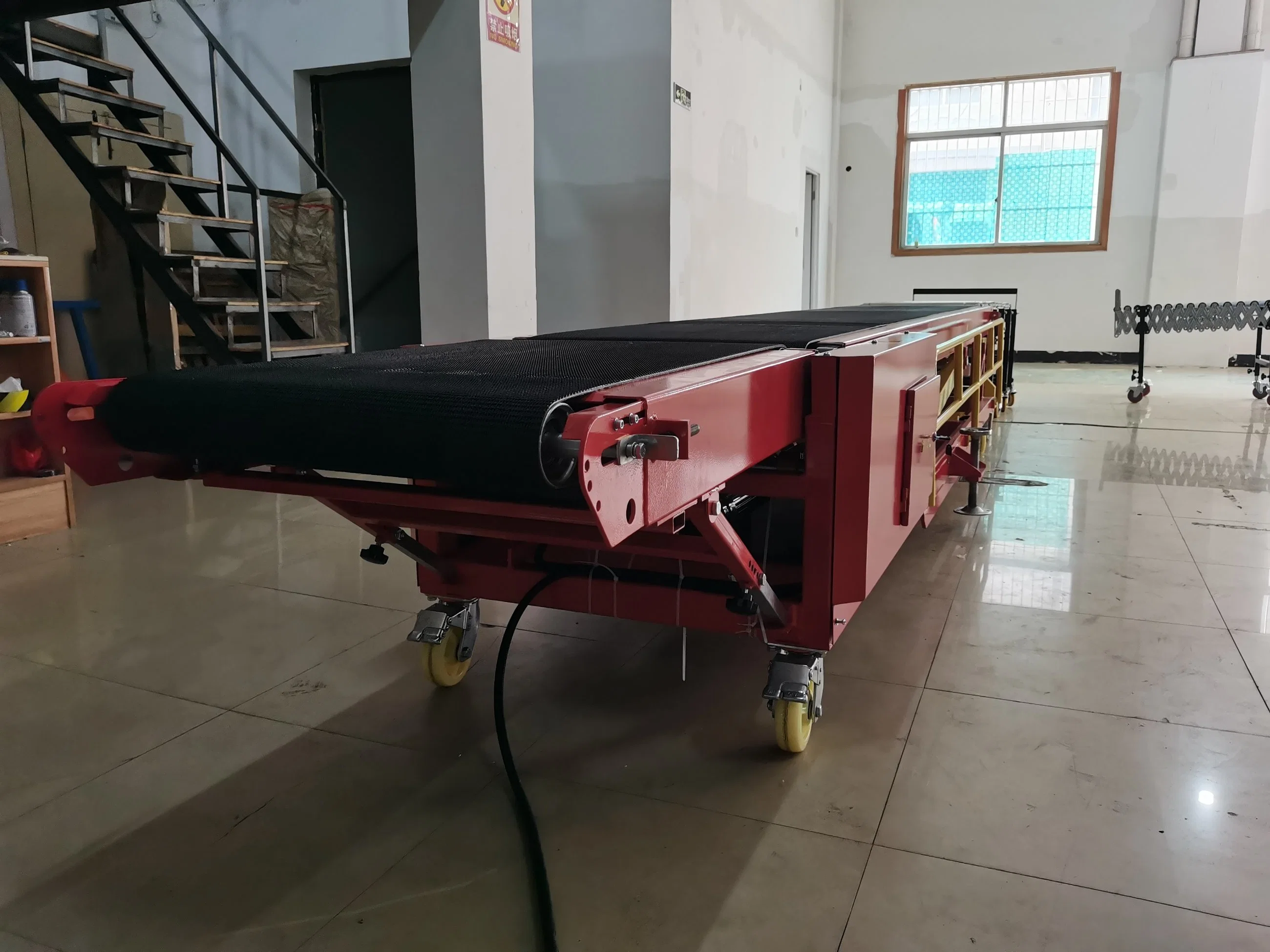 High quality/High cost performance  Load Unload Loader Unloader Mobile Belt Conveyor Belt Conveyor for Truck Loading Unloading Conveyor