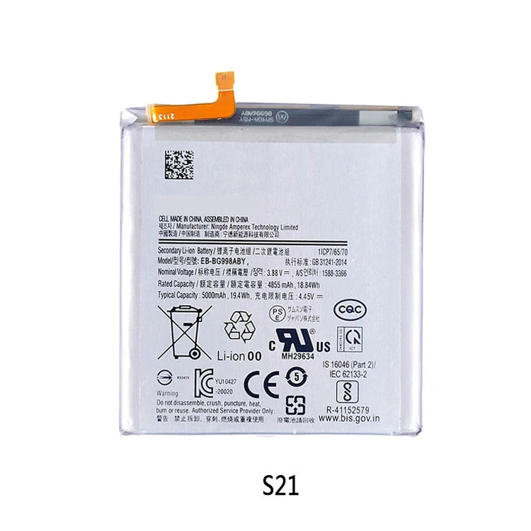 OEM Original Eb-Bg980aby Compatible with Samsung Galaxy S20 S21 S22 Ultra S23 Plus 5g Mobile Phone Li-ion Battery Replacement 5000mAh