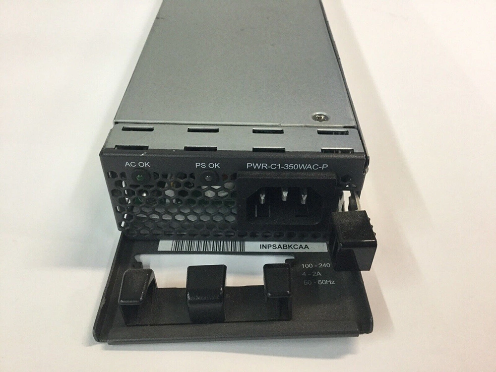 Cisco Pwr-C1-350wac-P= Cisoc 350W AC 80+ Platinum Config 1 Power Supply Spare Switch Power