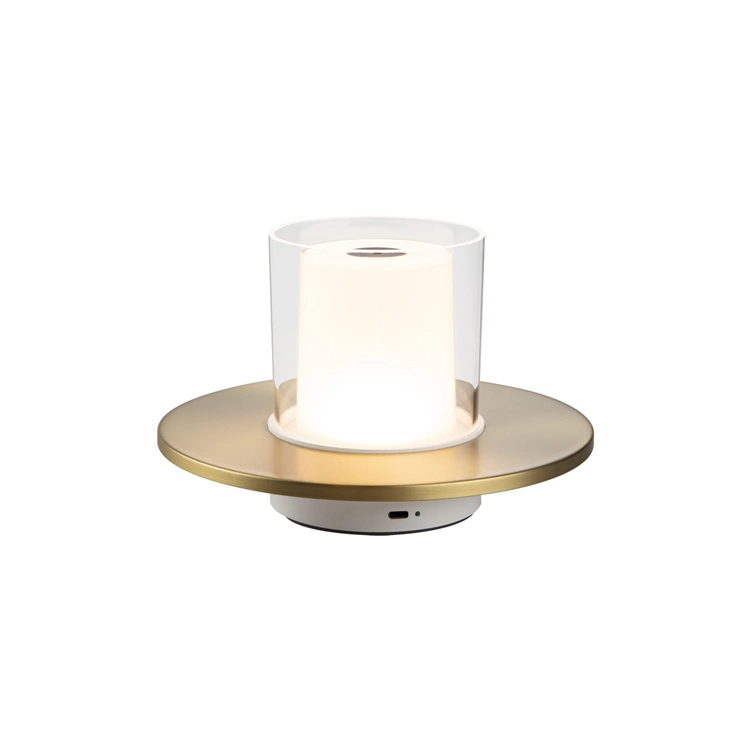 Smart Candle Light LED geste chaleureux de lampe de table de la console de gradation