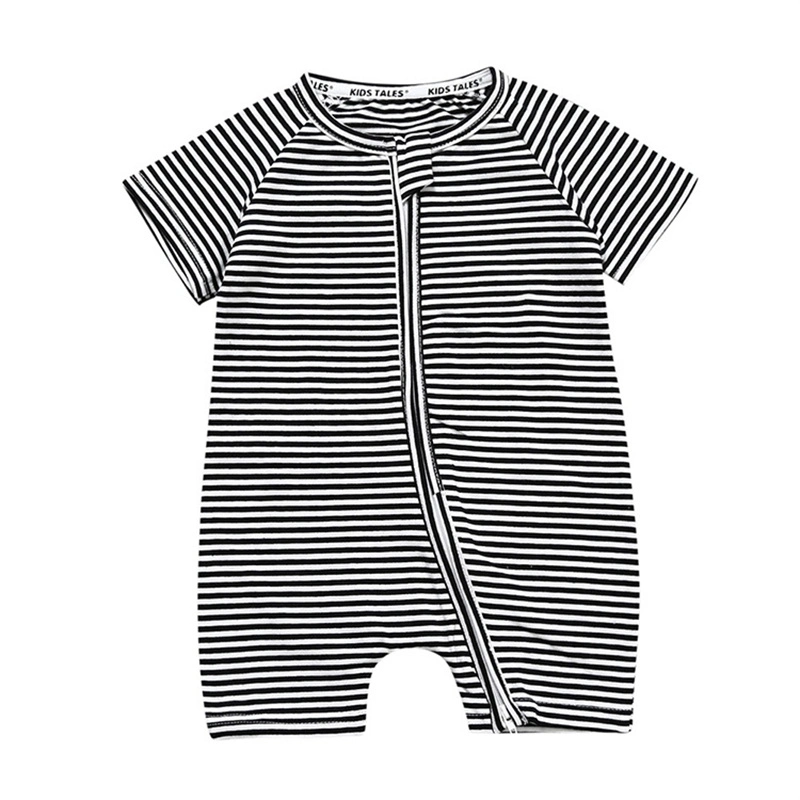 Nwholesales Infant Apparel Summer Baby Short Sleeve Rompers