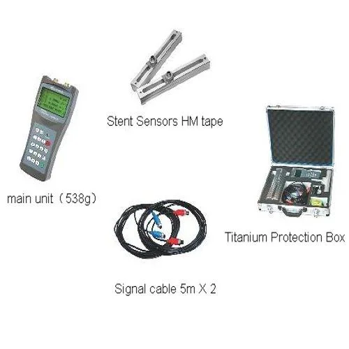 Medidor de flujo ultrasónico de mano (TDS-100H)