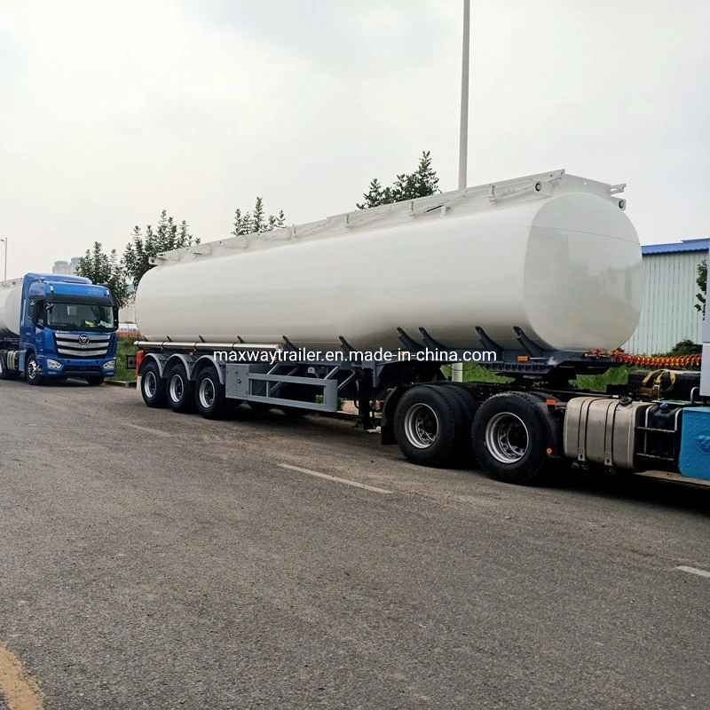 2022 Neuer Petroleum Road Tankwagen Anhänger 45000 Liter Aluminium Kraftstoff Tanker