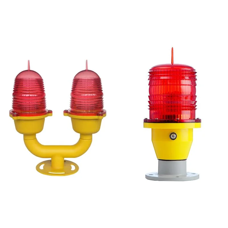 Customizable Aviation Obstruction Lights for Warning of Amusement Park Rides
