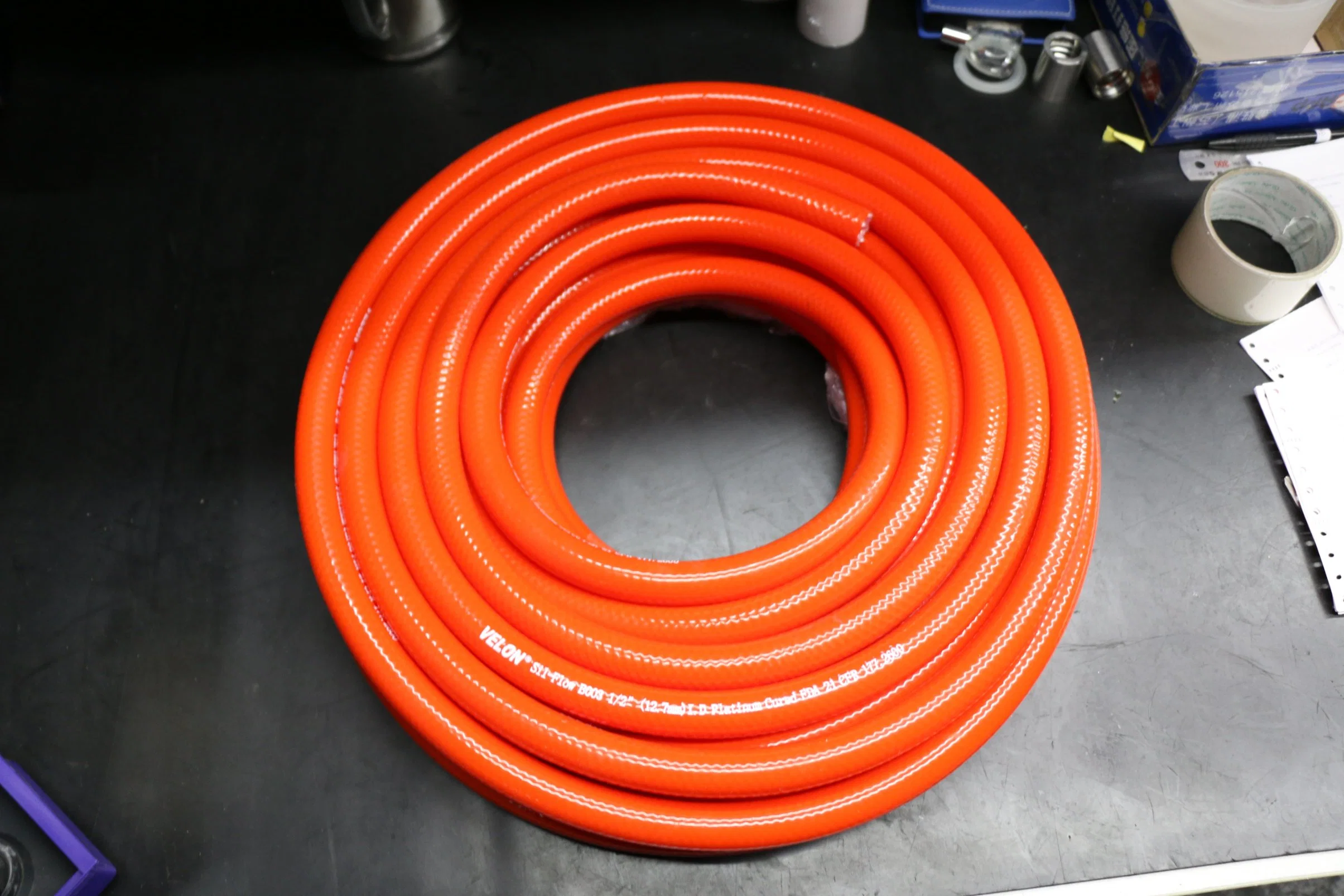 High Pressure Blue / Black ID 3mm 4mm 5mm Flexible Silicone Vacuum Tubing