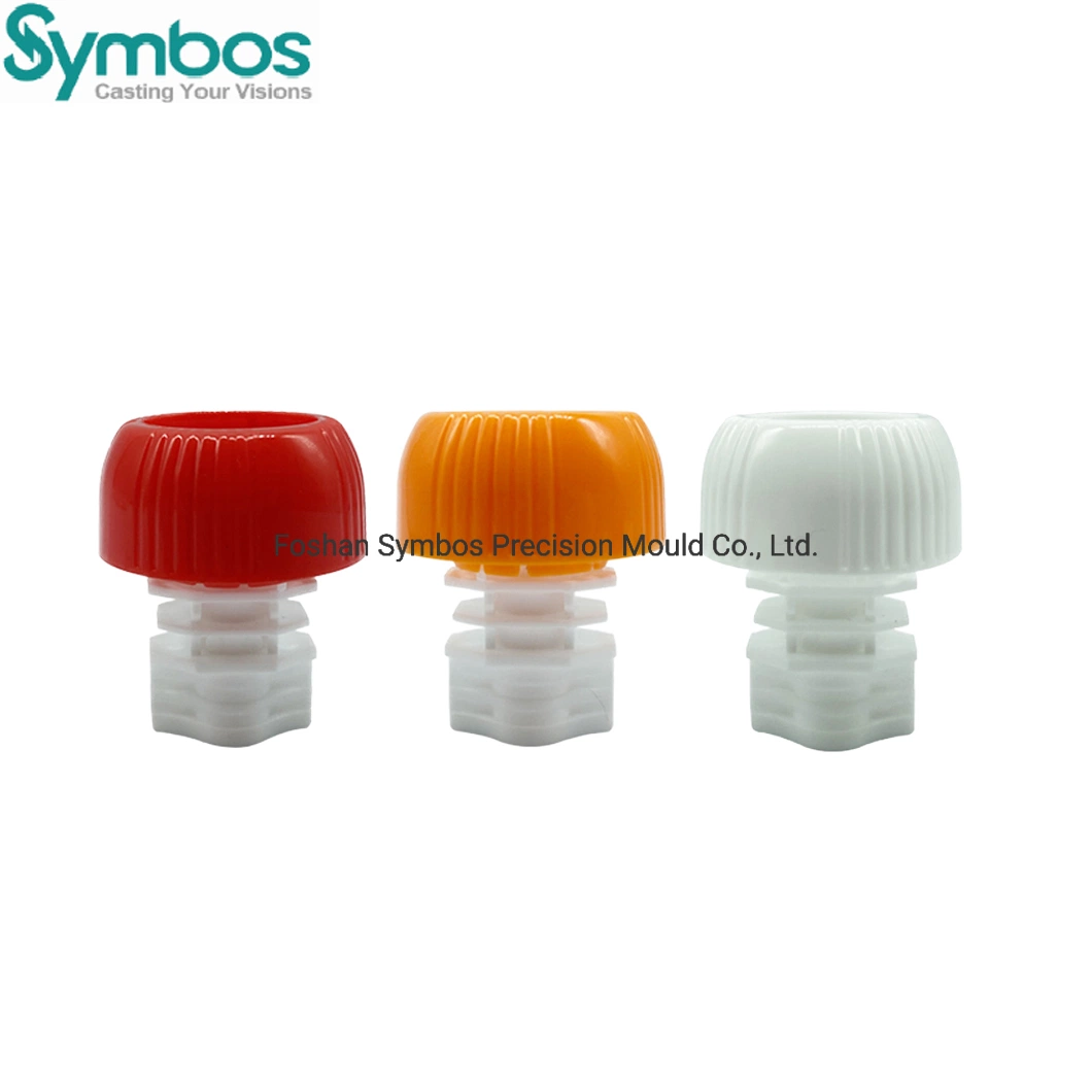 OEM Food Grade Spout Plastic Suction Nozzle with Cap for Jelly Juice Pouch