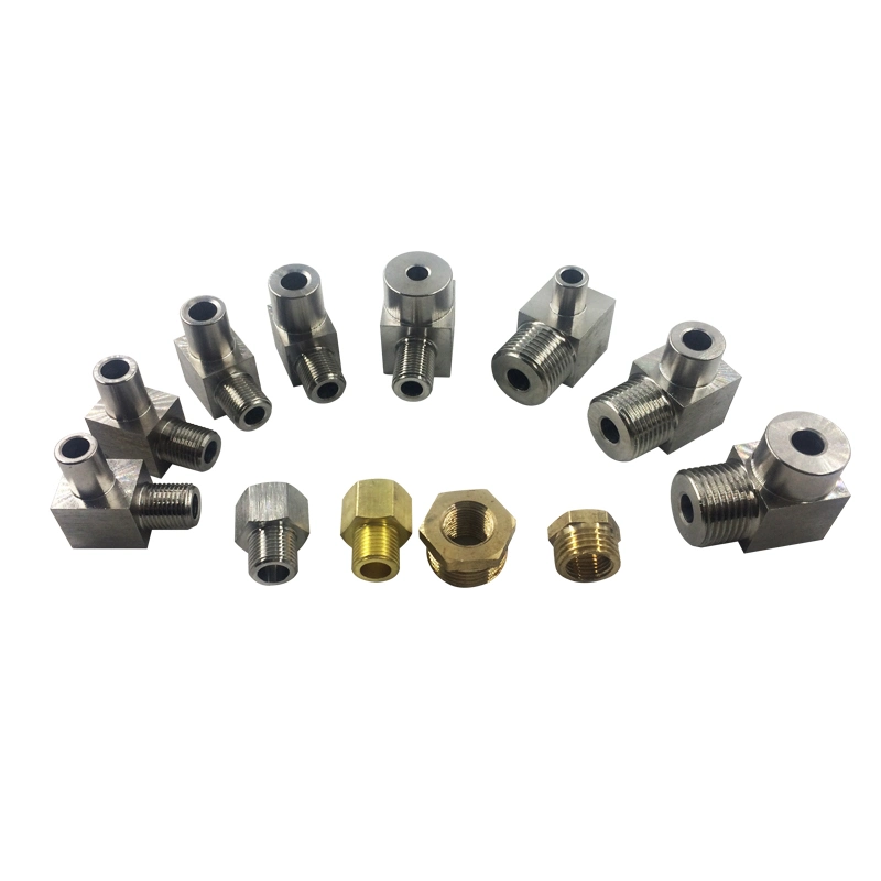 Factory of OEM CNC Machine Parts High Pressure Fittings 300 Bar 30 MPa 4500 Psi