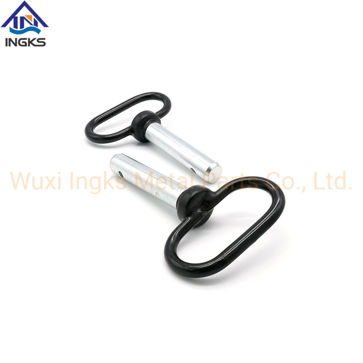 Plastic Q Shape Round Handle Quick Release Ball Locking Pin Used in Gym Equipment