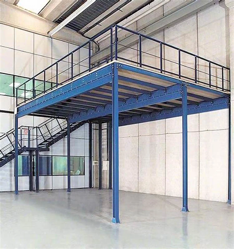 Customize Warehouse Steel Pallet Racking Supported Mezzanine Floor System