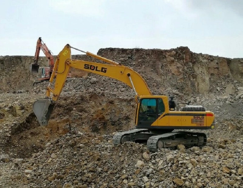 Sdlg E6300f Volvo 30 Ton Crawler Excavator with Rock Bucket