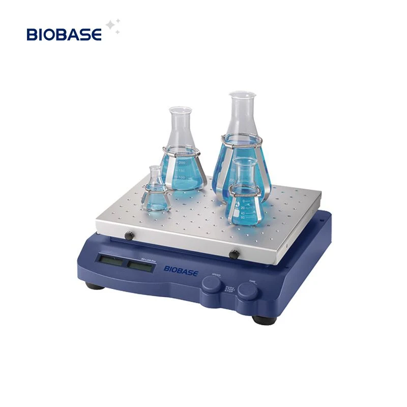 Biobase pequeña dimensión Agitador de microplacas de suministro de energía baja para Lab