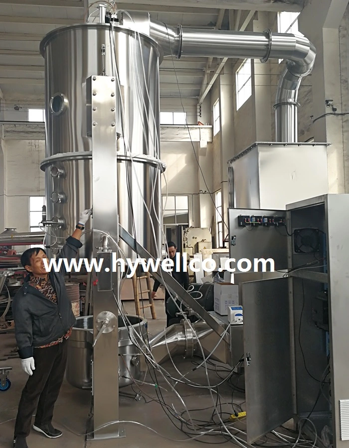 FL Series GMP Fluid / Fluidizing Bed Granulator / Granulating /Pharmaceutical Machine