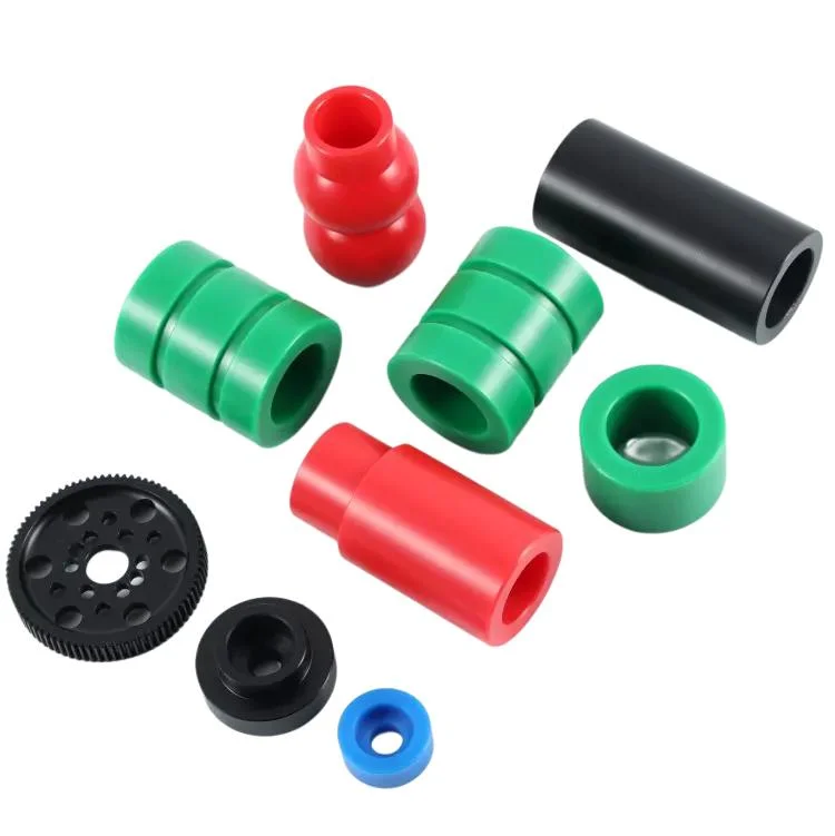 Piezas de maquinaria de goma PA PC PP PU PVC silicona de moldeo por inyección de plástico ABS de fabricación de productos de plástico piezas de servicio