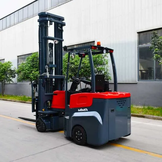 Electric 2ton Vna Forklift Mj20 Series with 10m 12m Lifting Hight