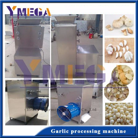 Full Stainless Steel Air Operated Garlic Peeler Machine From China