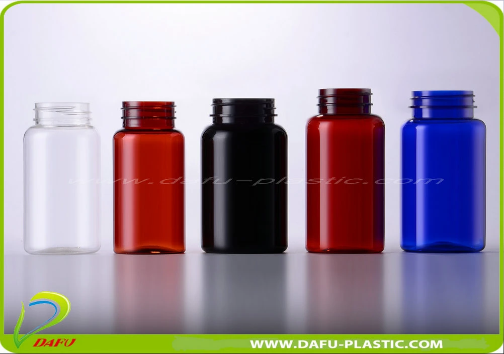 OEM 250ml 200ml 150ml Health Food Pet Cod Liver Oil Plastic Bottle Medicine Bottle