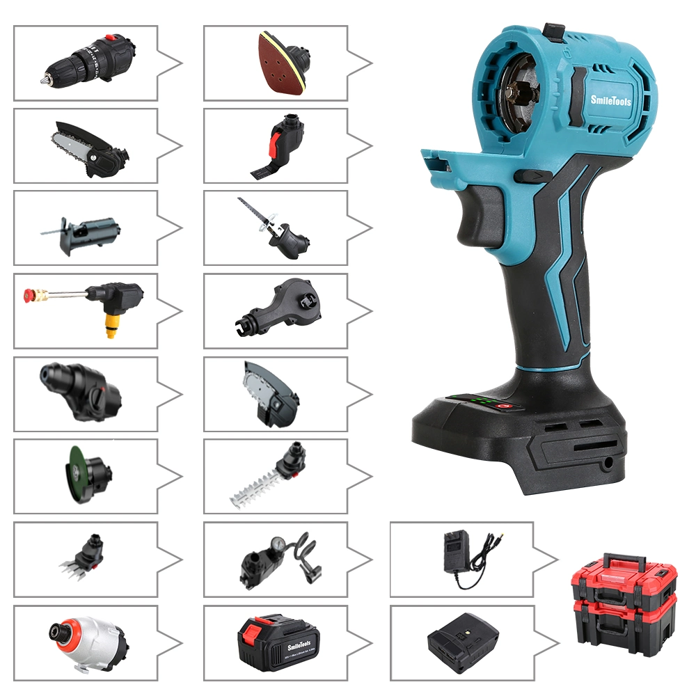 Cordless Electric Power Drills Hand Held Portable Screwdriver Cordless Drill Machine Power Tools Tool Sets Combo Kit